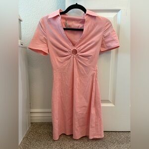 Abercrombie & Fitch Pink Mini Dress